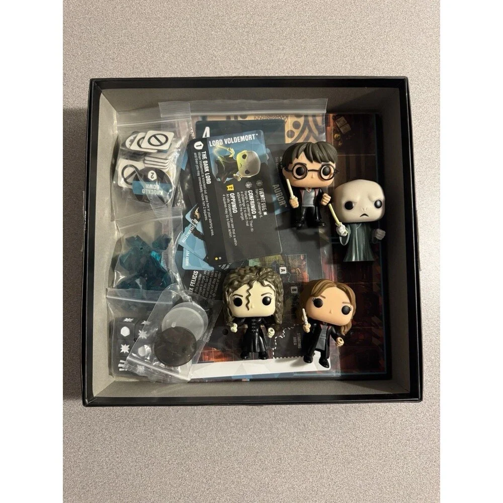 FunkoVerse Harry Potter Strategy Game 100% Complete Voldemort Hermione Bellatrix